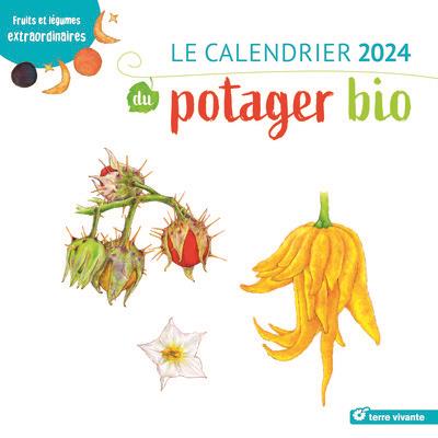 CALENDRIER MURAL POTAGER 2024 - CALENDRIER - Librairie La Préface
