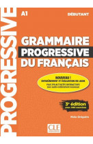 Grammaire progressive du francais debutant 3eme edition + cd