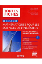 Mathematiques pour les sciences de l-ingenieur - 3e ed. - - licence/prepas/iut