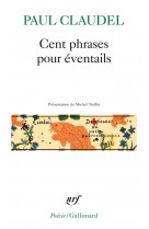 Cent phrases pour eventail