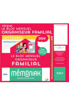 AGENDA FAMILIAL MEMONIAK POCKET 2024, SEPT. 2023 - DEC. 2024 - AGENDA -  Librairie La Préface