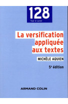 La versification appliquee aux textes - 5e ed.