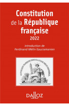 Constitution de la republique francaise - 19e ed.