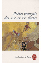 Poetes francais des xixe et xxe siecles