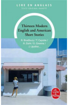 Thirteen modern english and american short stories