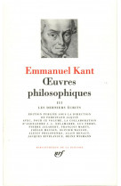 Oeuvres philosophiques t3