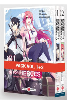 Classroom for heroes pack t01 et t02 - edition limitee