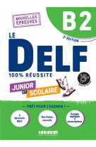 Delf junior b2 100% reussite - 2eme edition - livre + didierfle.app