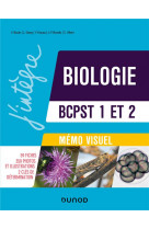Memo visuel de biologie bcpst 1 et 2 - 3e ed.