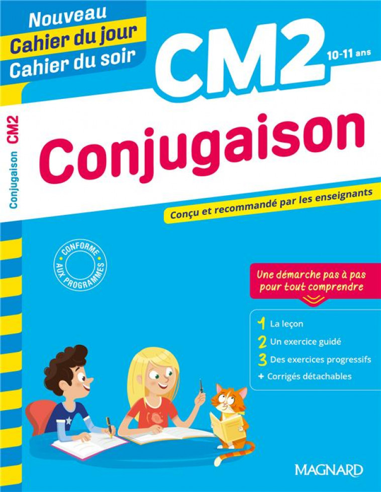 Memo effaçable conjugaison CM1-CM2 - Cahier De Vacance - Parascolaire &  Scolaire - Livre