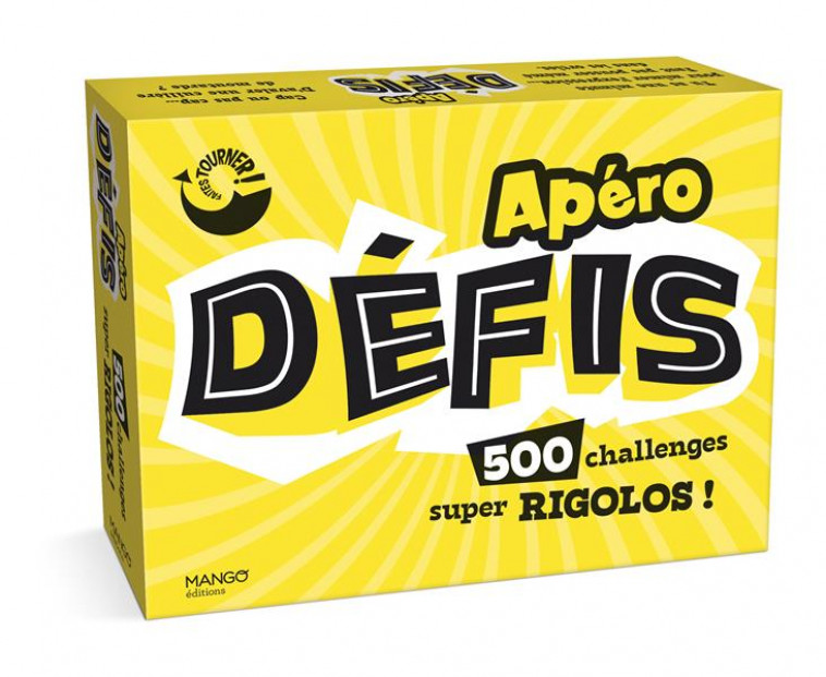 FAITES TOURNER - APERO DEFIS - 500 CHALLENGES SUPER RIGOLOS ! - Librairie  La Préface