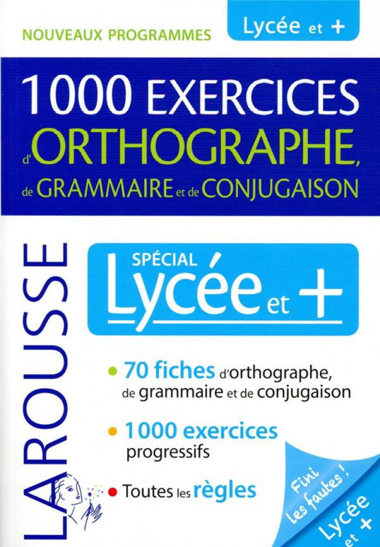 1000 EXERCICES D-ORTHOGRAPHE - FRANCAIS/FLE - PARASCOLAIRE