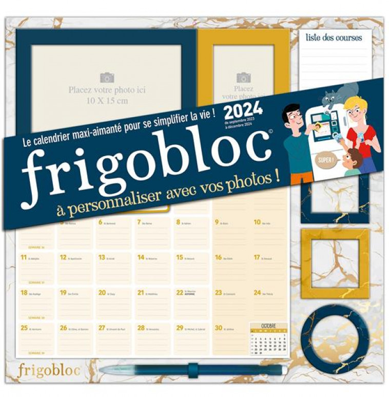 Frigobloc Le calendrier Ultra Simple pour une famille organisée