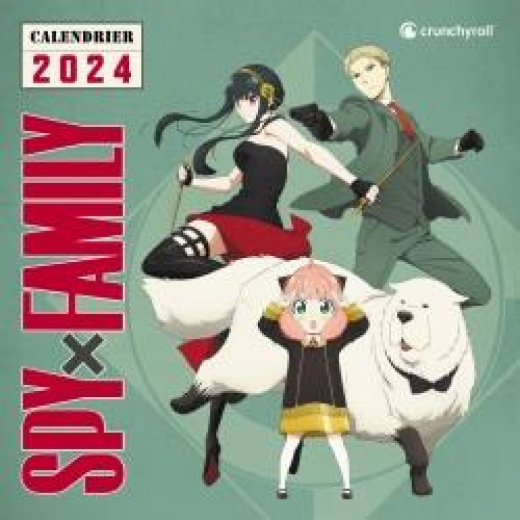 CALENDRIER 2024 SPY X FAMILY - POP CULTURE - Manga - Bandes dessinées - La  Preface