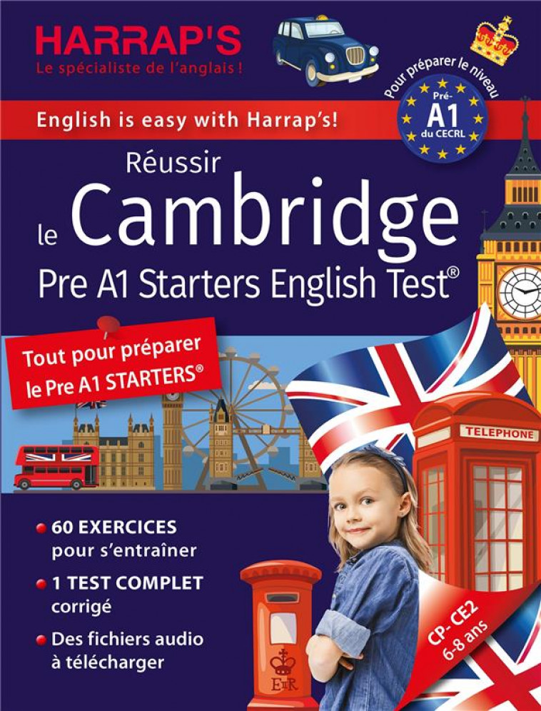 REUSSIR THE CAMBRIDGE STARTERS ENGLISH TEST - NIVEAU A1 - COLLECTIF - LAROUSSE